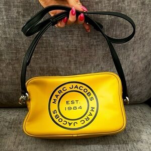 Yellow Marc Jacob’s Flash Leather Camera Purse